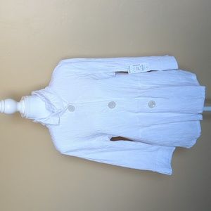 White 3 Button Jacket